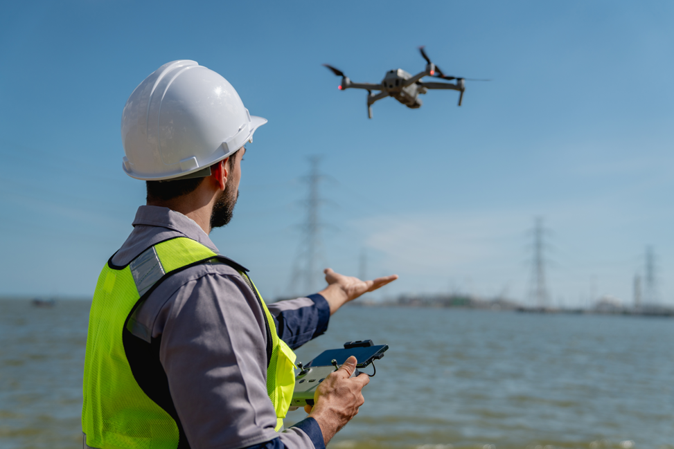 Aerial drone photography